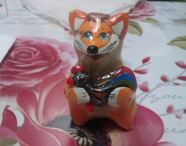 Роспись глиняной игрушки